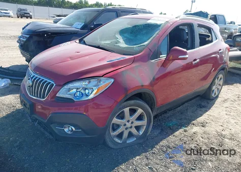 2016 Buick Encore Leather из США, поврежденный, VIN KL4CJCSB5GB576167